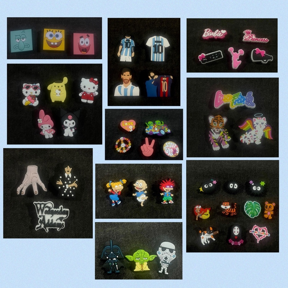 croc jibbitz charms!